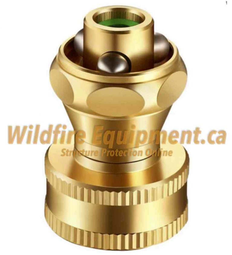 3/4" GHT Mini Sweeper adjustable nozzle for hose with garden hose ends
