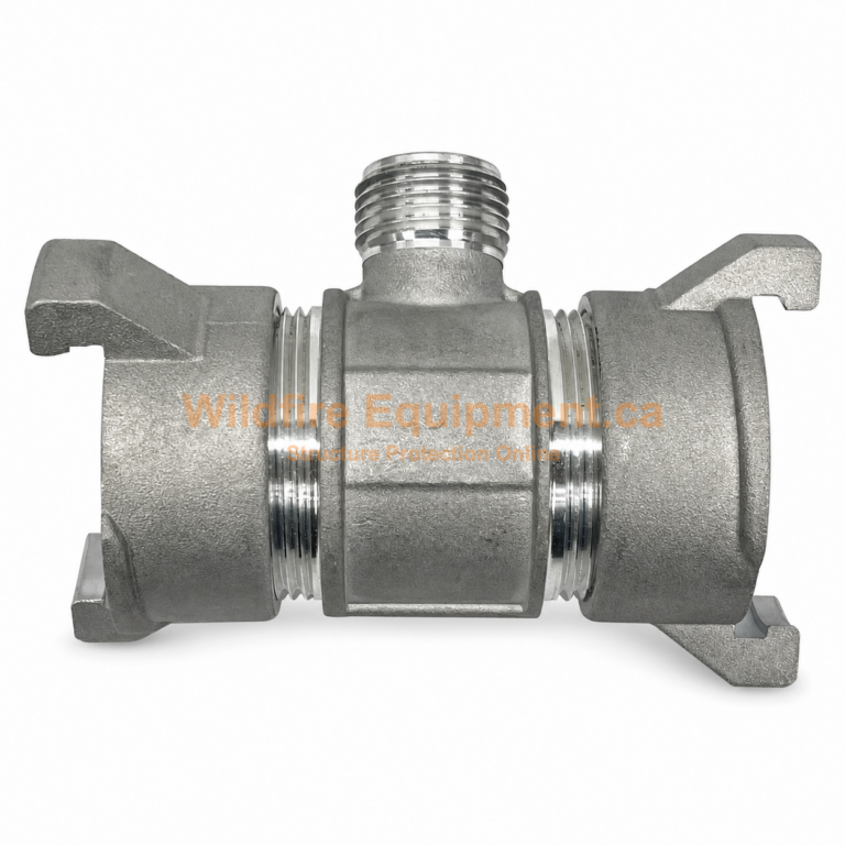 1.5″ Aluminum Inline T with Forestry Quick-Lock Ends product image