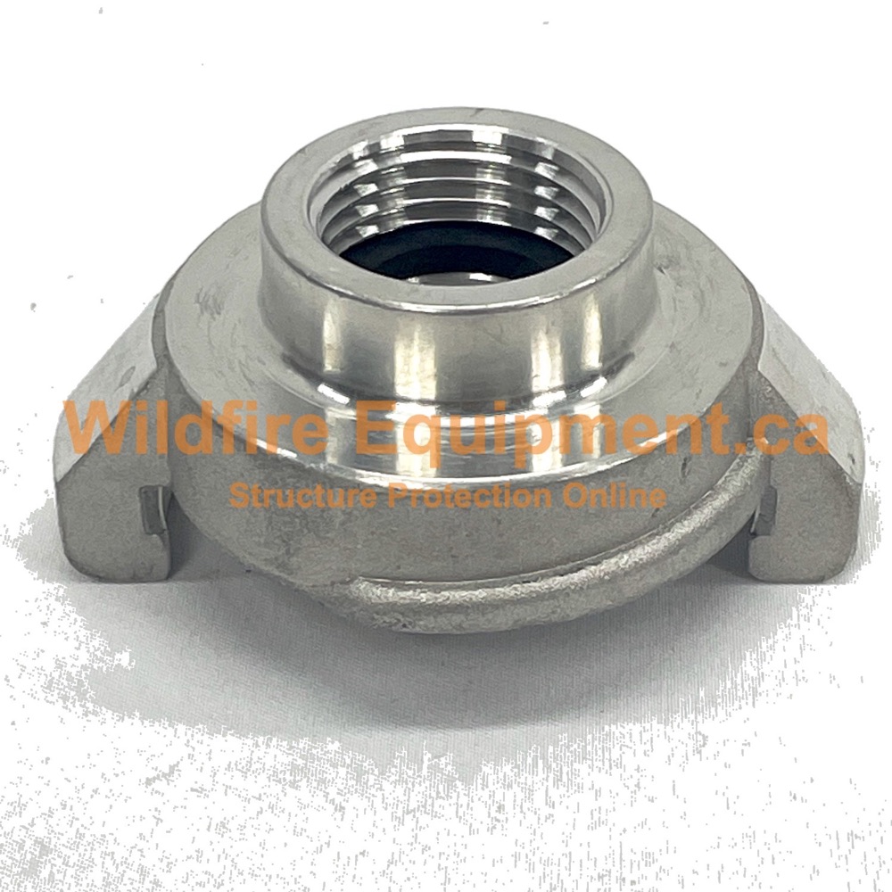 1.5-inch forestry twist-lock to female garden-hose-thread adapter