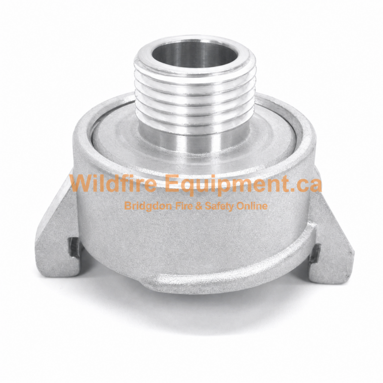 1.5-inch forestry twist-lock to male garden-hose adapter