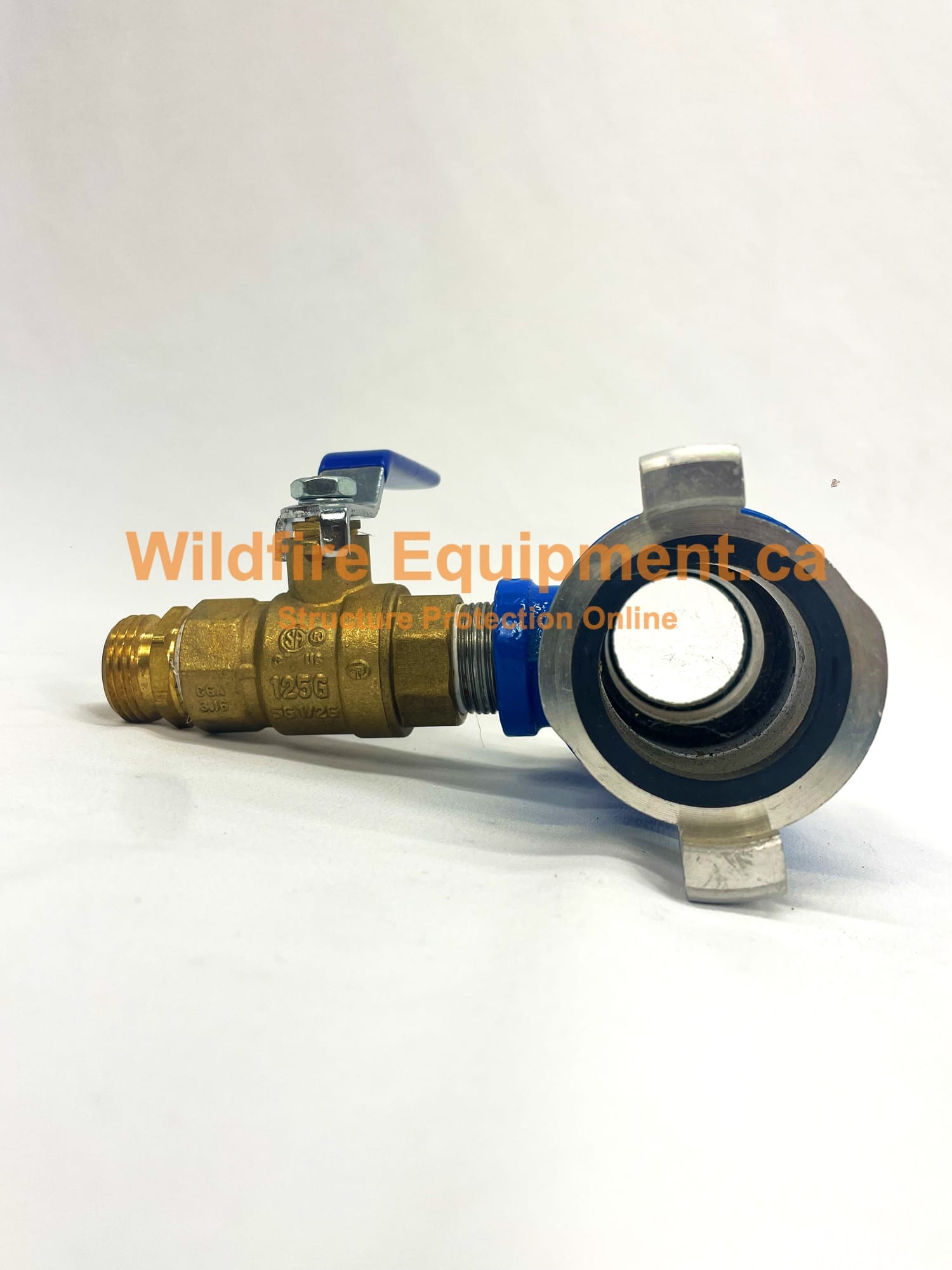 1.5" HD Inline T with 3/4" HF ball Valve - Image 2