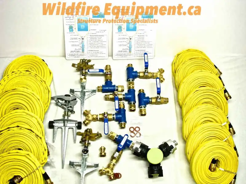 Complete Water Winger home wildfire structure protection sprinkler package