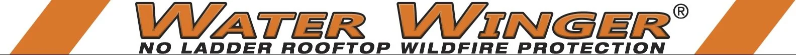 Water Winger no-ladder rooftop wildfire protection logo