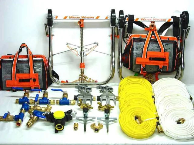Complete Water Winger home wildfire structure protection sprinkler package