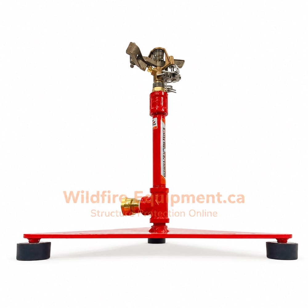 12-inch weighted-base sprinkler low side profile