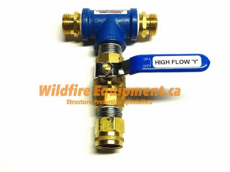 3/4-inch High Flow T with One Valve with Water Winger sticker