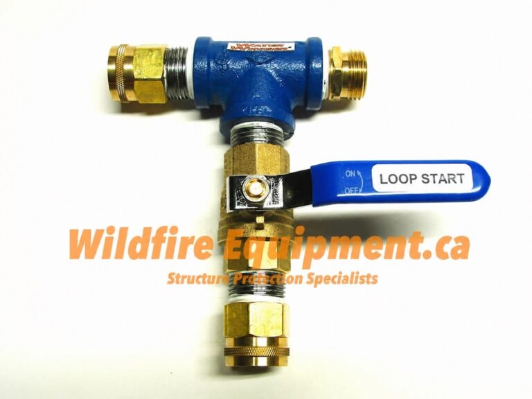 3/4-inch Loop Start T with Water Winger sticker